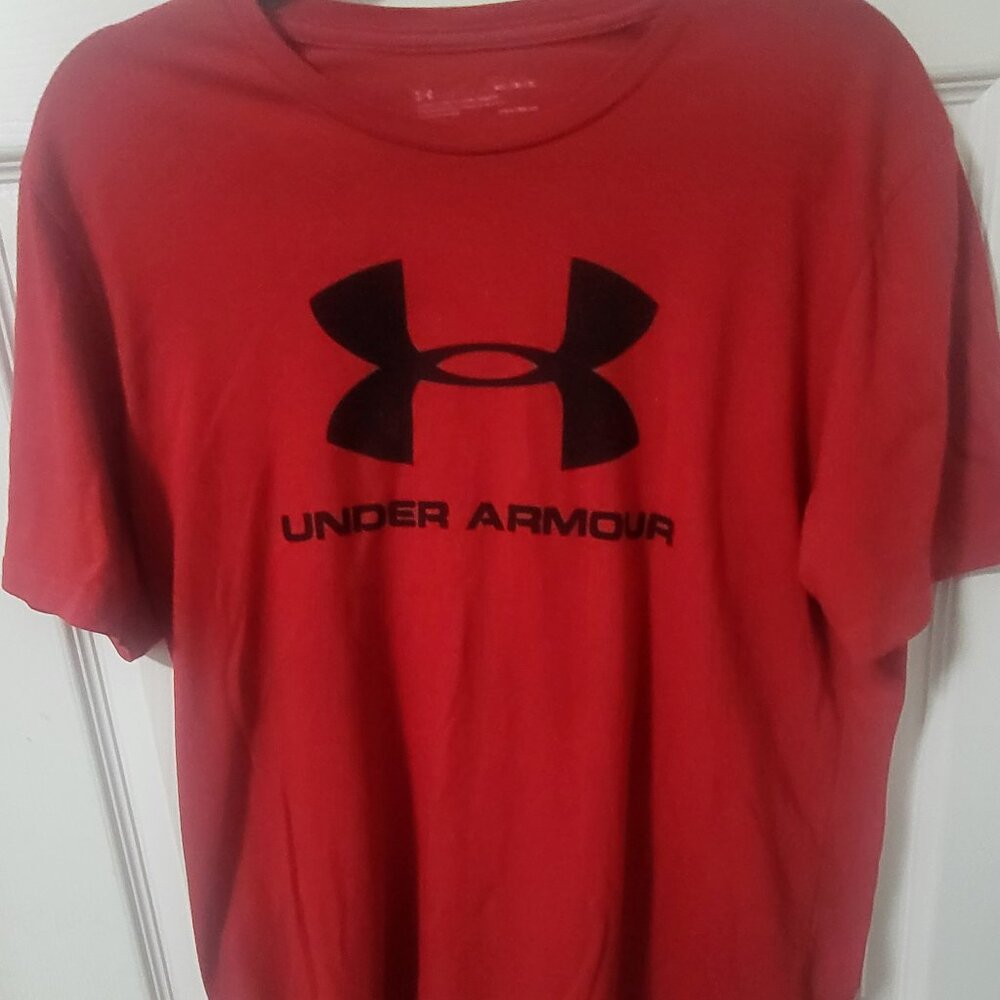 Under Armour Size MD Men’s Tech Short Sleeve Athletic T-Shirt - Venom